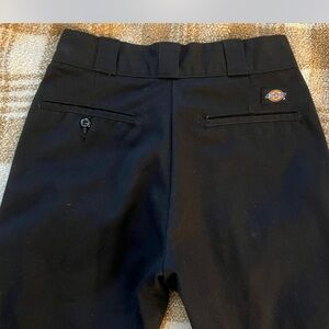 Dickies Black Chino Pants Professional Workwear
